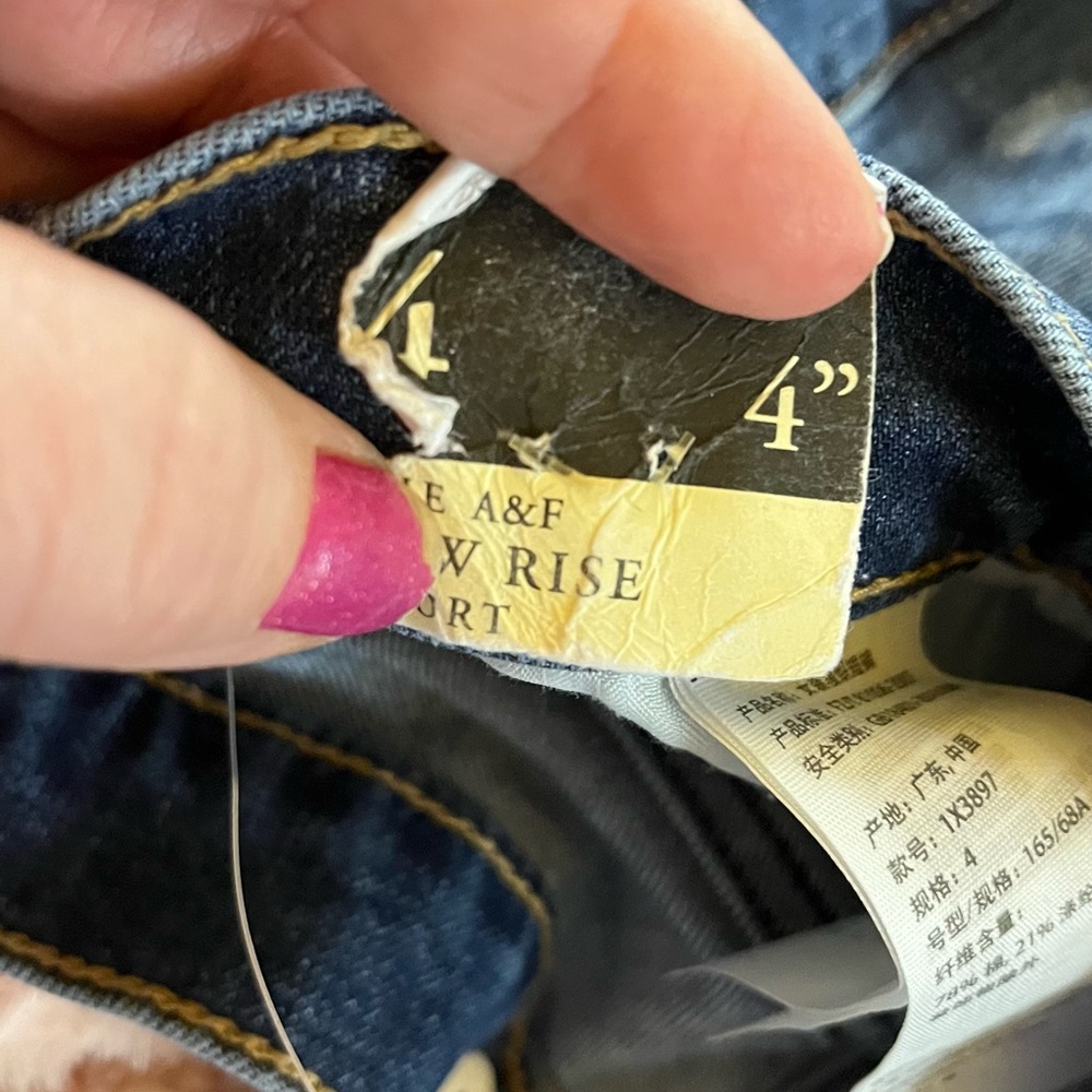 Abercrombie&Fitch Jean Shorts - Picture 5 of 5
